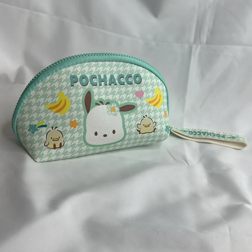 Pochacco Two-Piece Set Sanrio Japanese Cute Cosmetic Bag Storage Bag - Picture 2 of 14